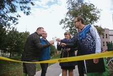 OBRAZEM: V Moravských Budějovicích otevřeli první etapu nové cyklostezky kolem Rokytky OBRAZEM: V Moravských Budějovicích otevřeli první etapu nové cyklostezky kolem Rokytky